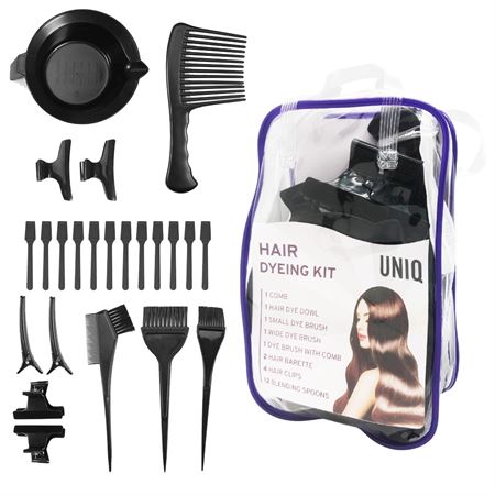 UNIQ Hair Coloring Set - 23 pieces