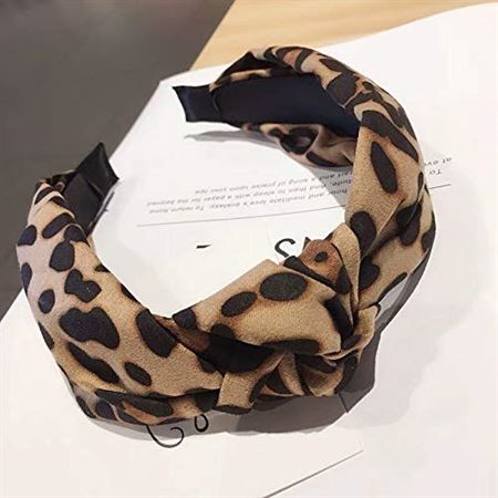Leopard Hairband, Wide