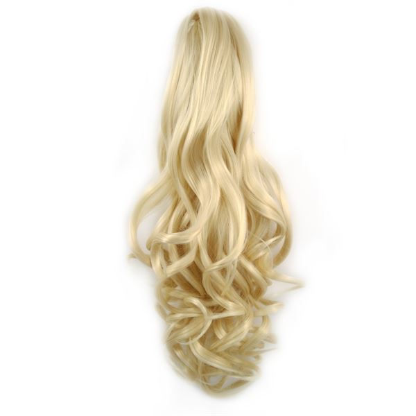 7set artificial fiber hair blonde 613#