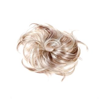 Messy Bun Hair Elastic with synthetic hair in various colors