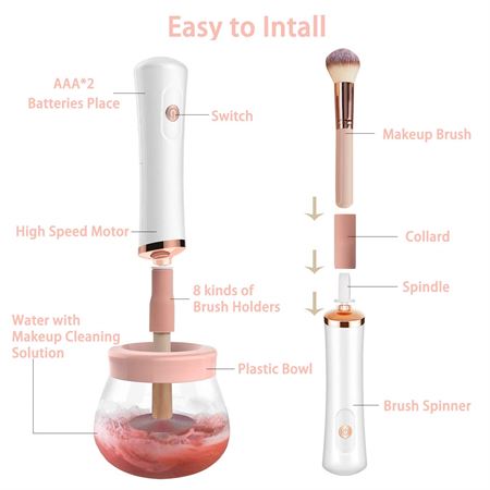 Automatic Makeup Brush Cleaner | Miracle Makeup Brush Cleaner