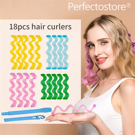 Magic Curlers Wave Formers | Wavy Hair Without Heat