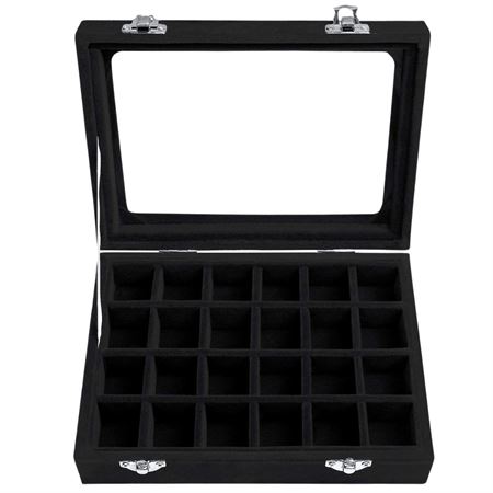 UNIQ Jewelry Box - Black Velour