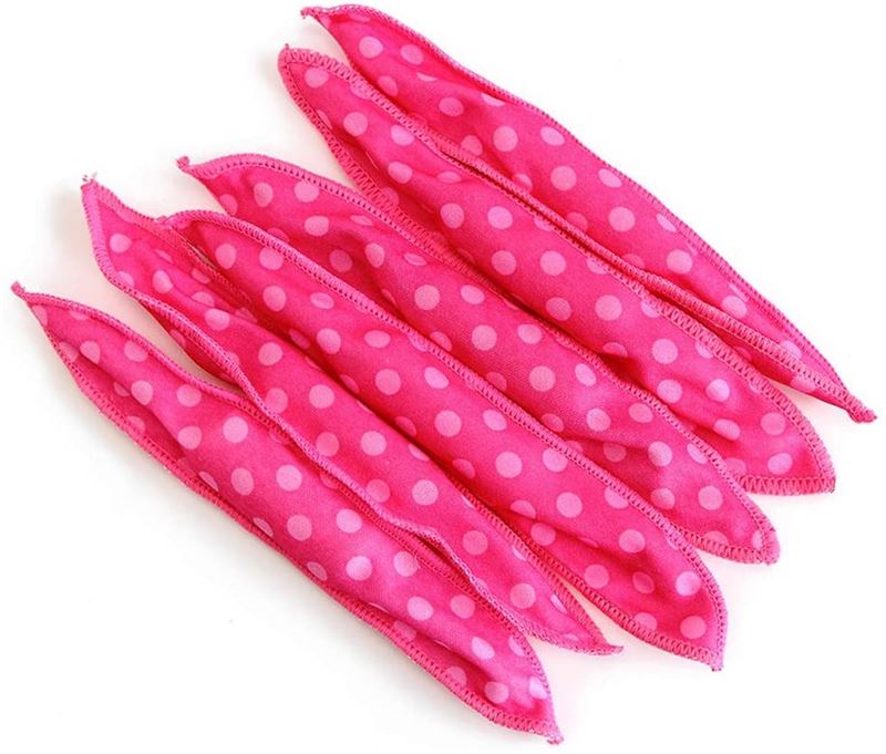 Magic Sponge Curlers - Heatless Hair Curlers - Pink 20 pcs
