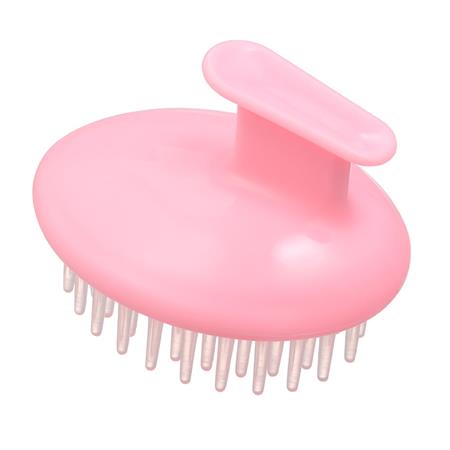 TBC Shampoo Hairbrush / Scalp Brush - Scalp Massage Brush - massage and stimulation of the scalp - Pink