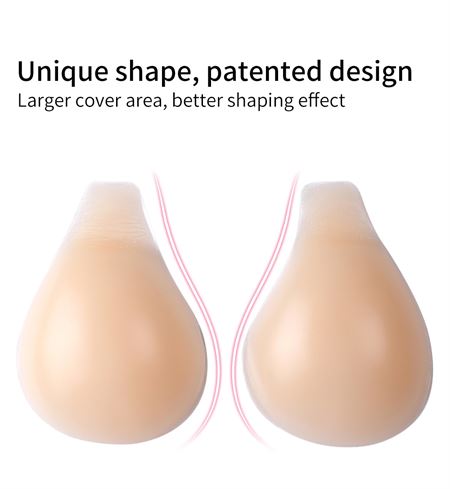 Shapelux Silicone Lift -Up Bra - Nude