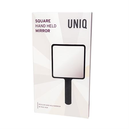 UNIQ Handheld Mirror, Square - Black
